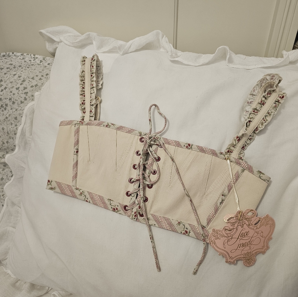 Lacemade NWT regency corset: Redcurrant